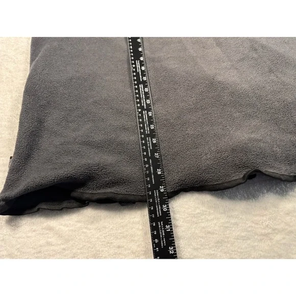 Beverly Hills Polo Club‎ Mens XL Gray Full Zip Fleece Jacket Quilted Yoke Mixed - Picture 10 of 11